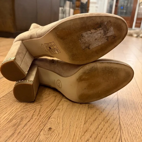 MK Suede Booties - Picture 9 of 9